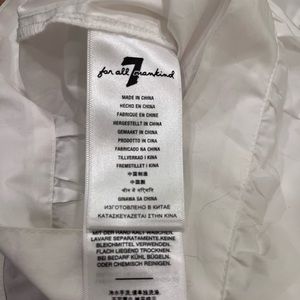 7 For All Mankind Featherweight Tee Cotton Heather Grey main image 0